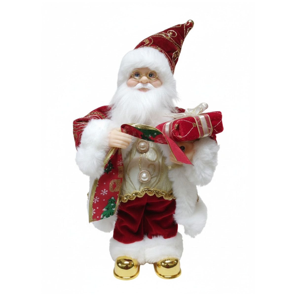 Figurka Mikołaj grający wkład (XMAX-7219)