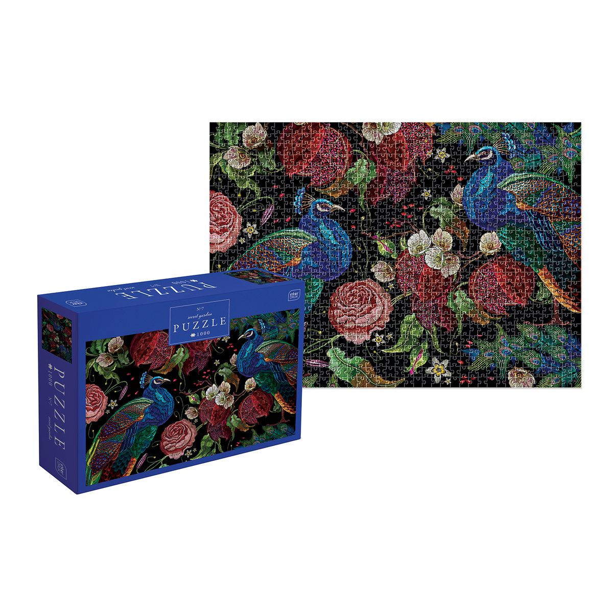 Puzzle Interdruk Secret Garden 7 PUZZLE 1000 1000 el. (5902277370068)