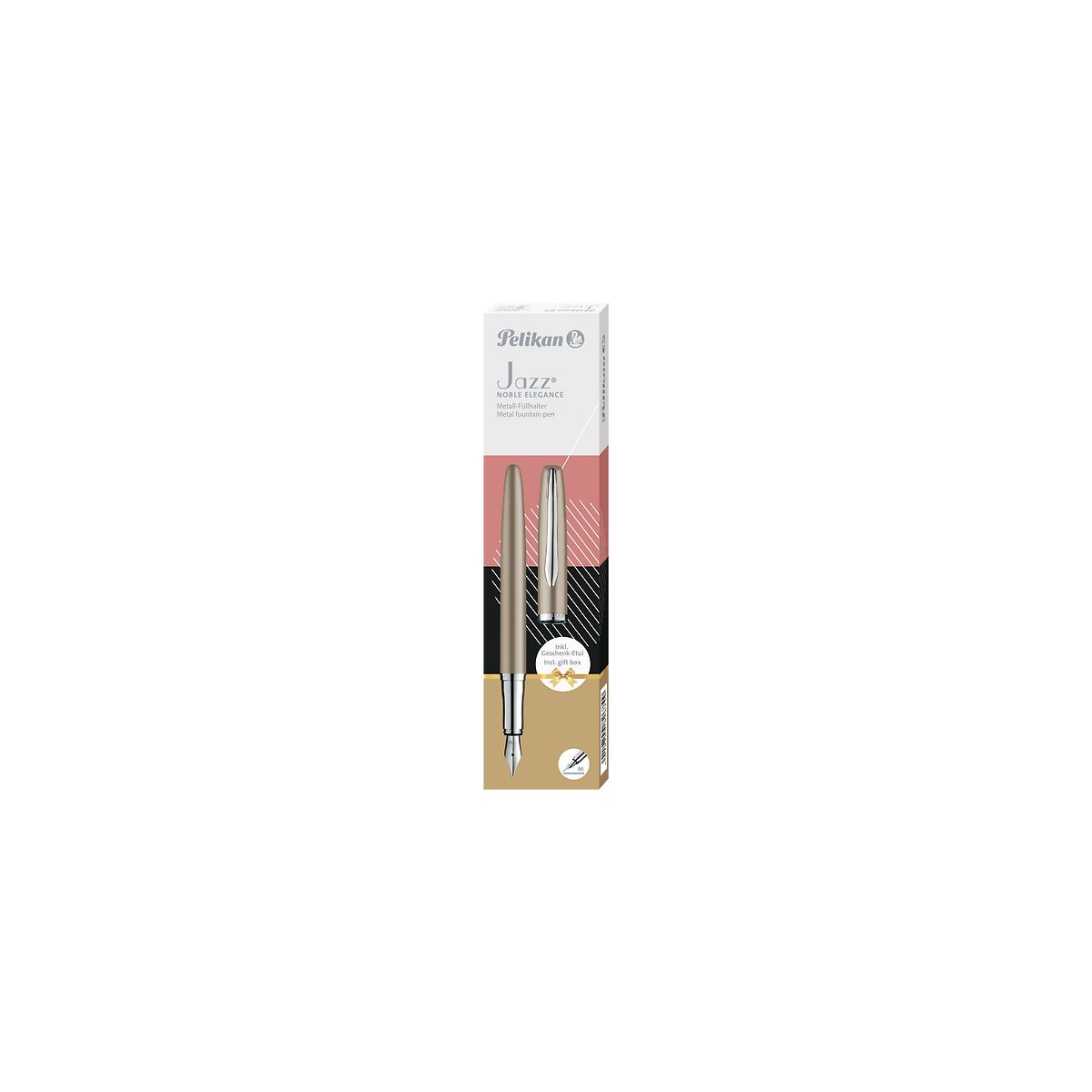 Pióro wieczne Pelikan Jazz Noble Elegance Taupe (400198407)