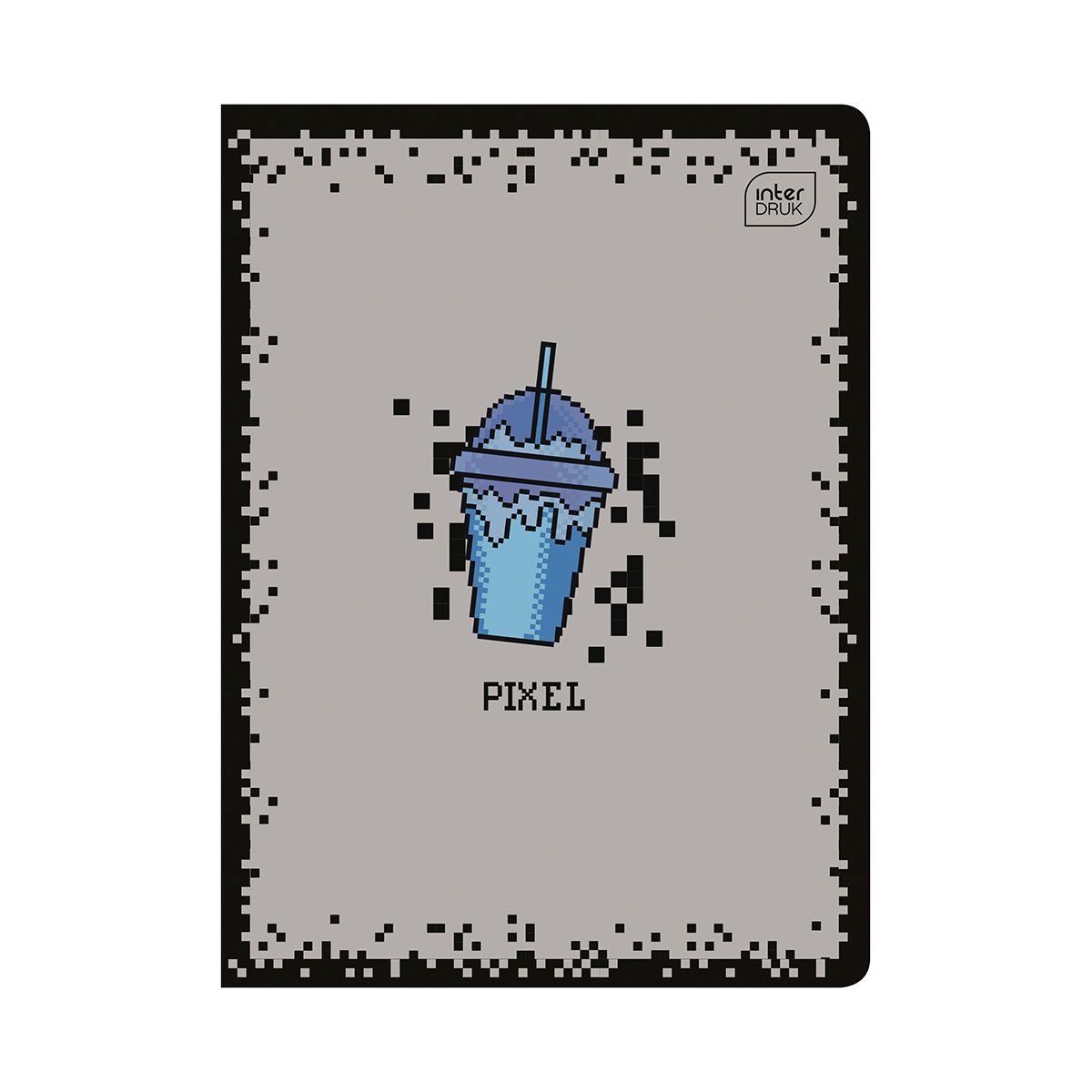 Zeszyt Interdruk PIXEL A5 16k. 70g linia kolor
