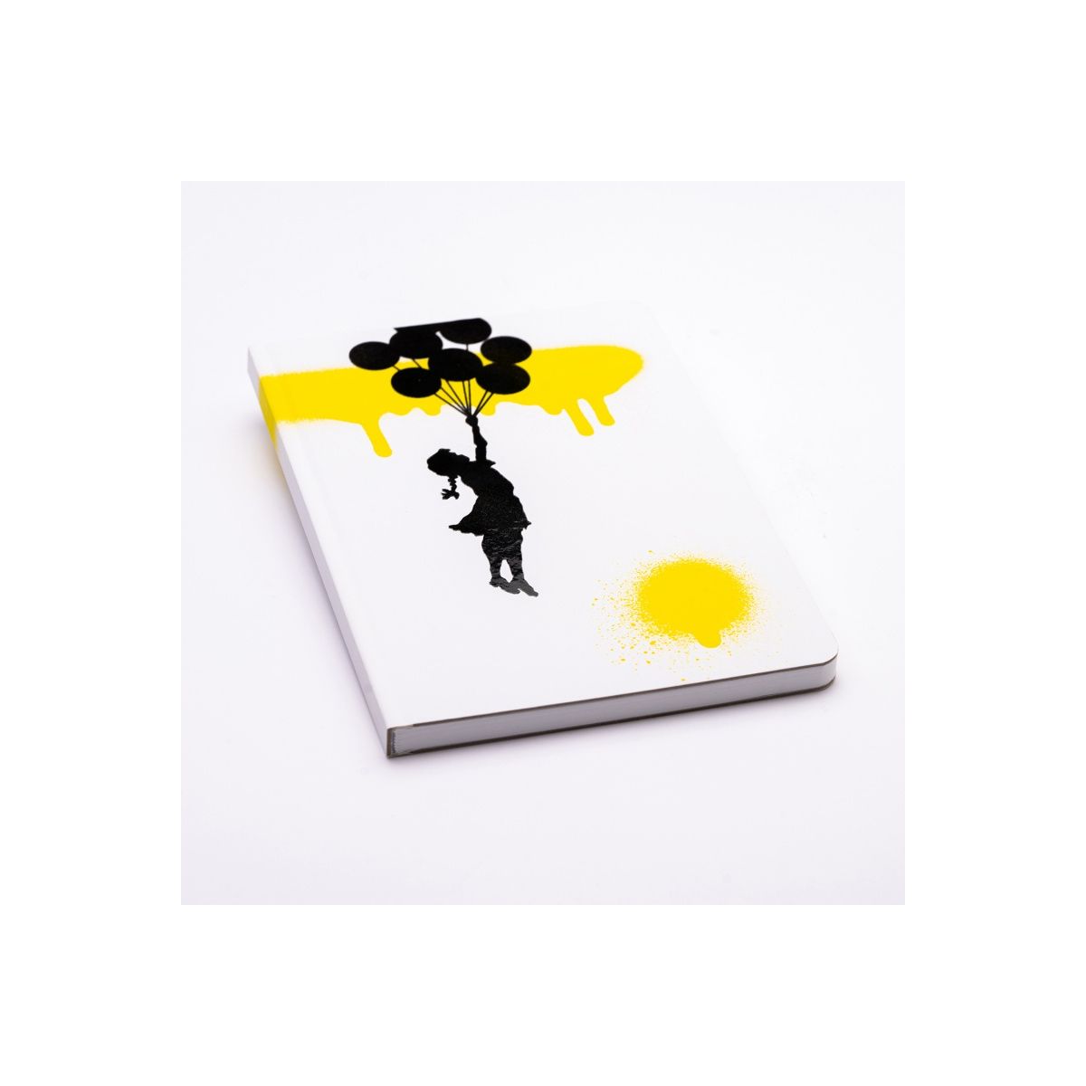 Notes (notatnik) Banksy - baloon 128k. [mm:] 140x210 Pinifarina (PF-PNF1421BSKBA)