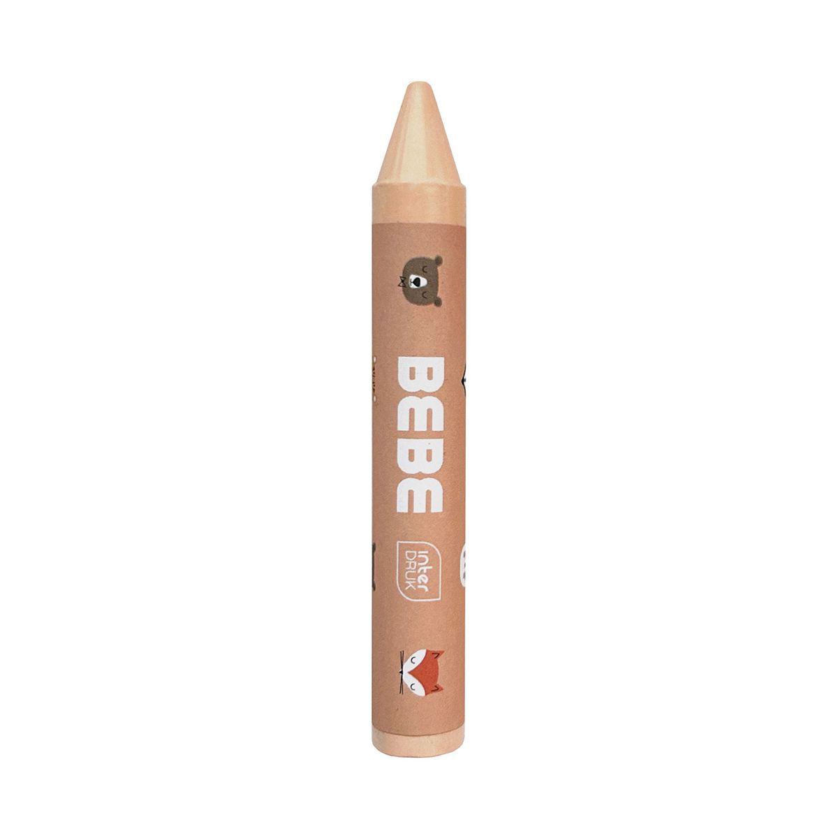 Kredki świecowe Interdruk BB KIDS pastel jumbo 8 kol. (8 kol)