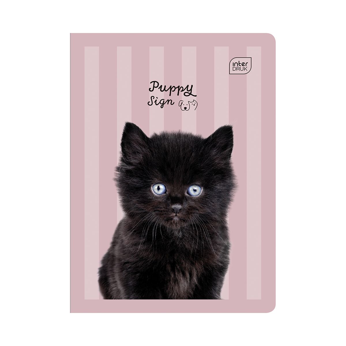 Zeszyt Interdruk PUPPY SIGN A5 32k. 70g linia kolor