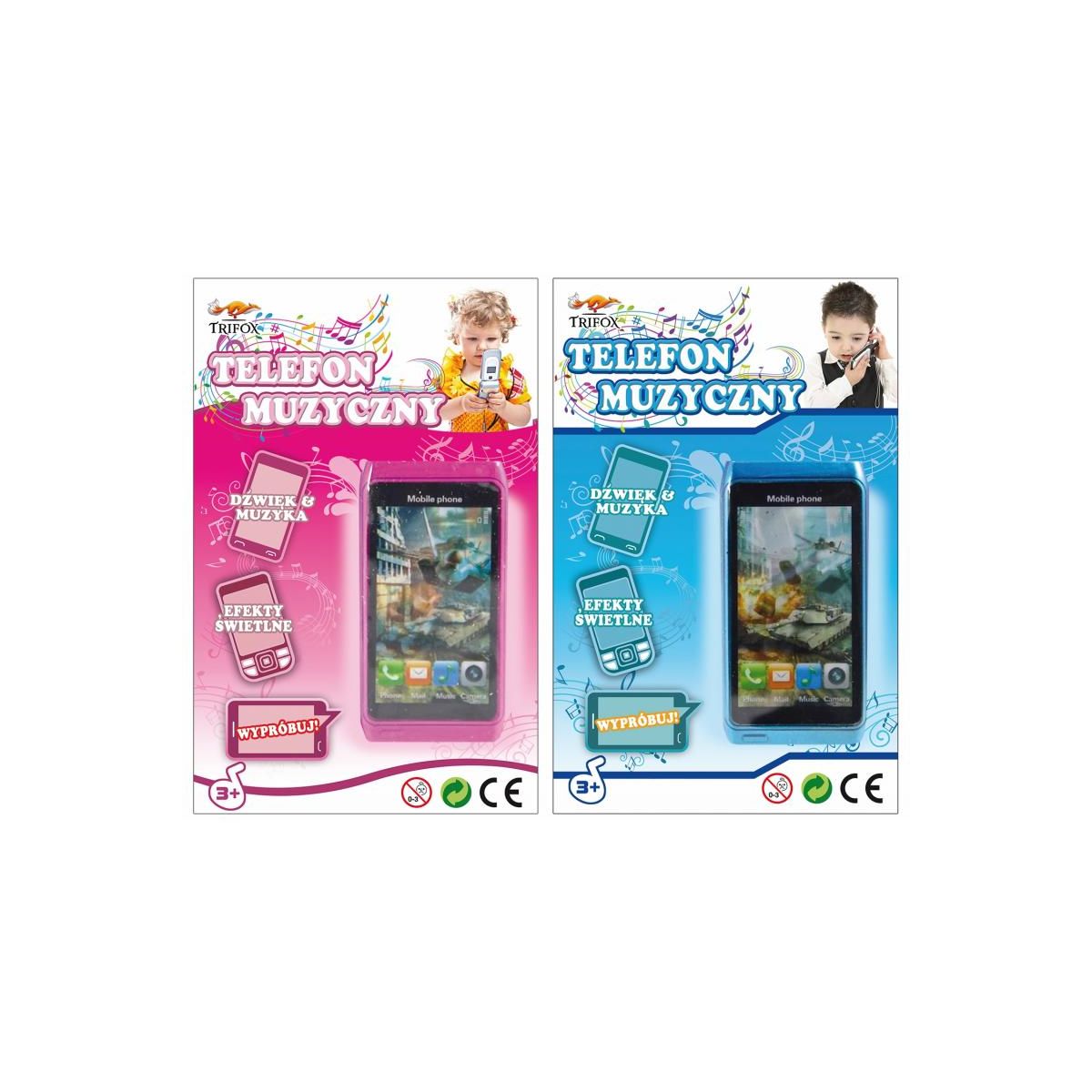 Telefon zabawkowy Trifox na baterie (A-3975)