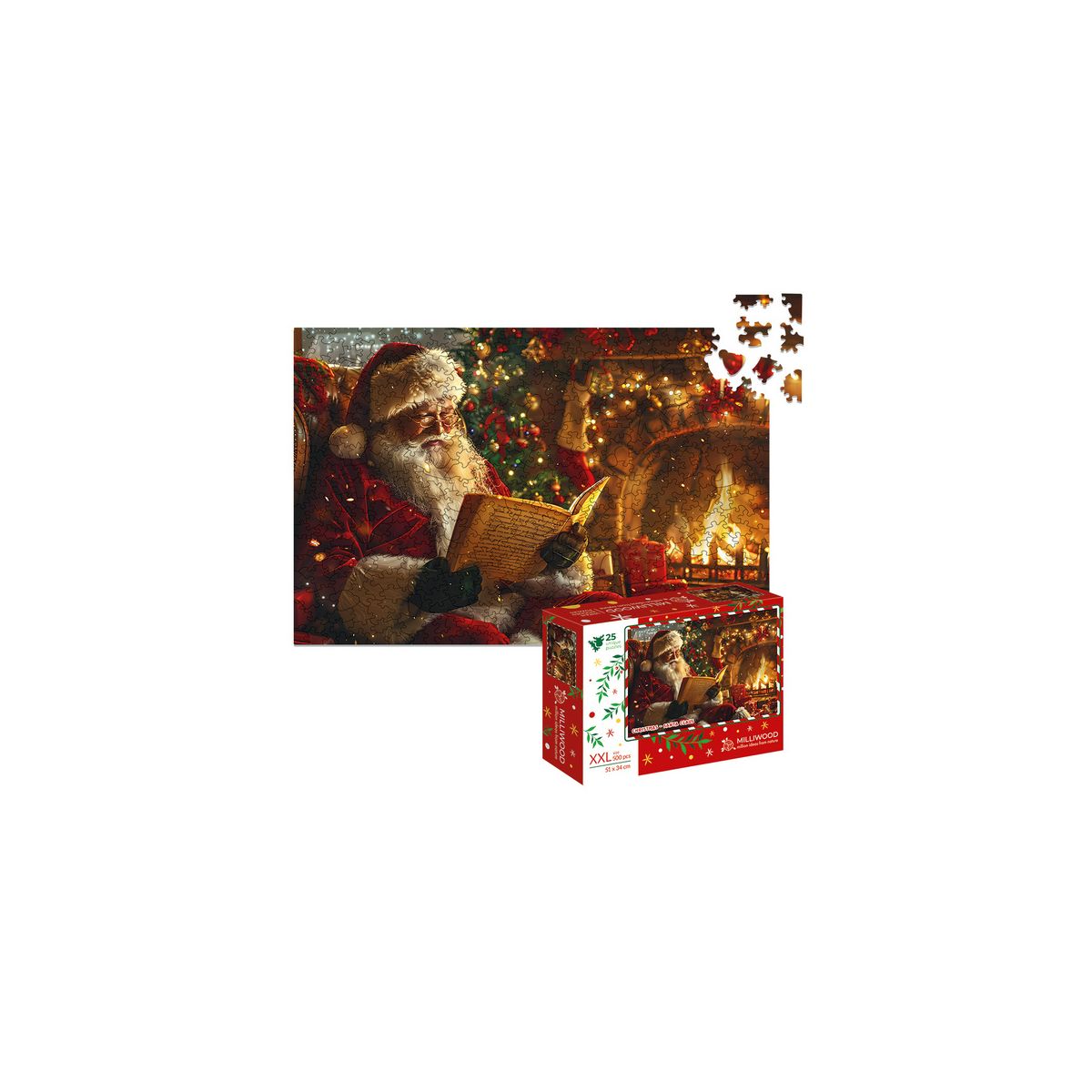 Puzzle Święty Mikołaj – 500el. 500 el. Alexander (50936)