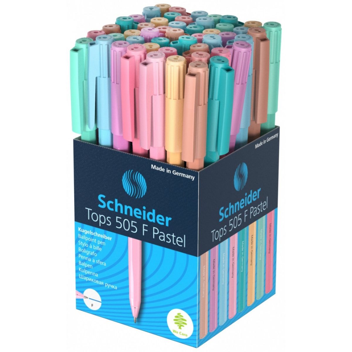 Długopis Tops 505 F pastelowe niebieski Fmm Schneider (SR150520)