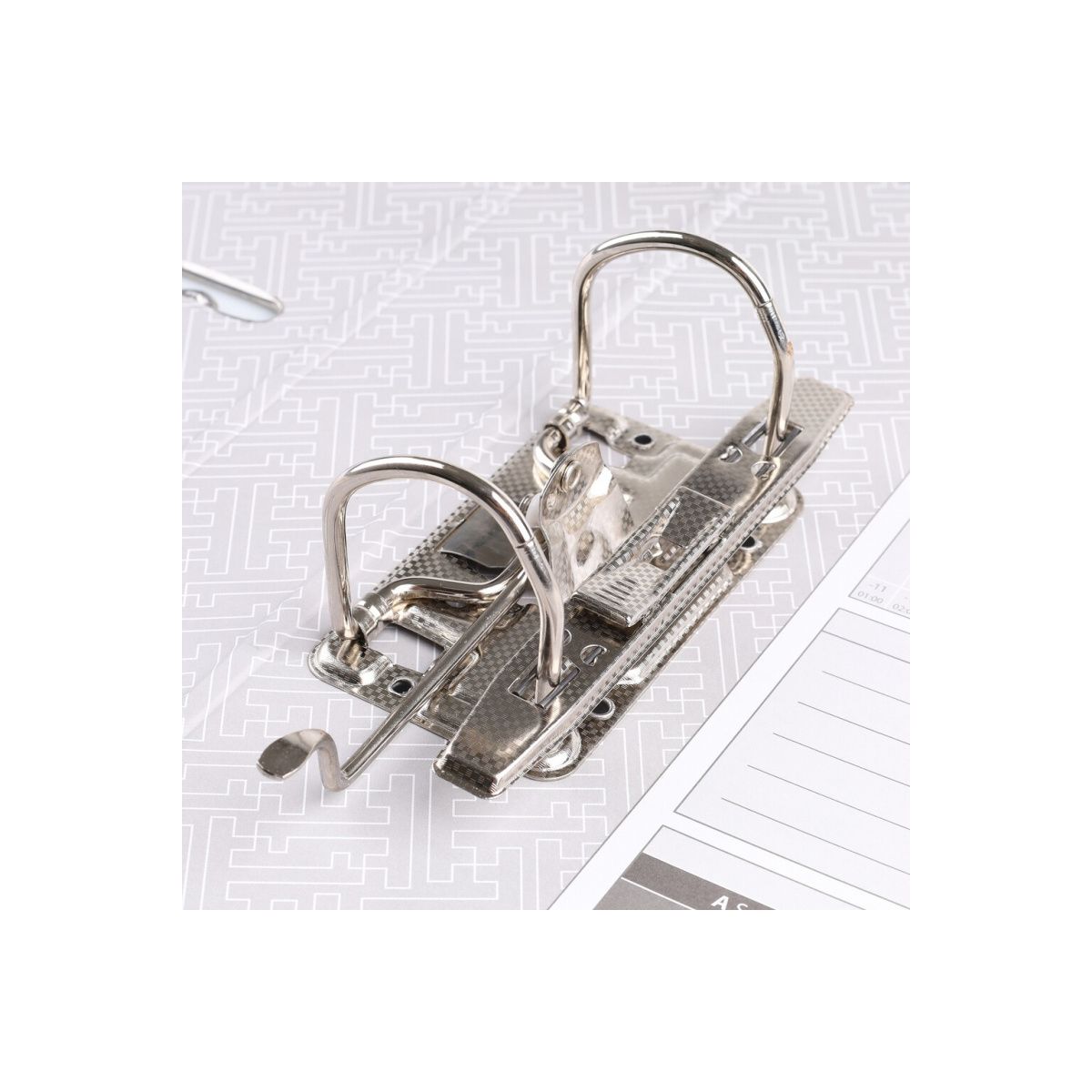 Segregator dźwigniowy Basic z szyną A4 75mm zielony (21024221-02)