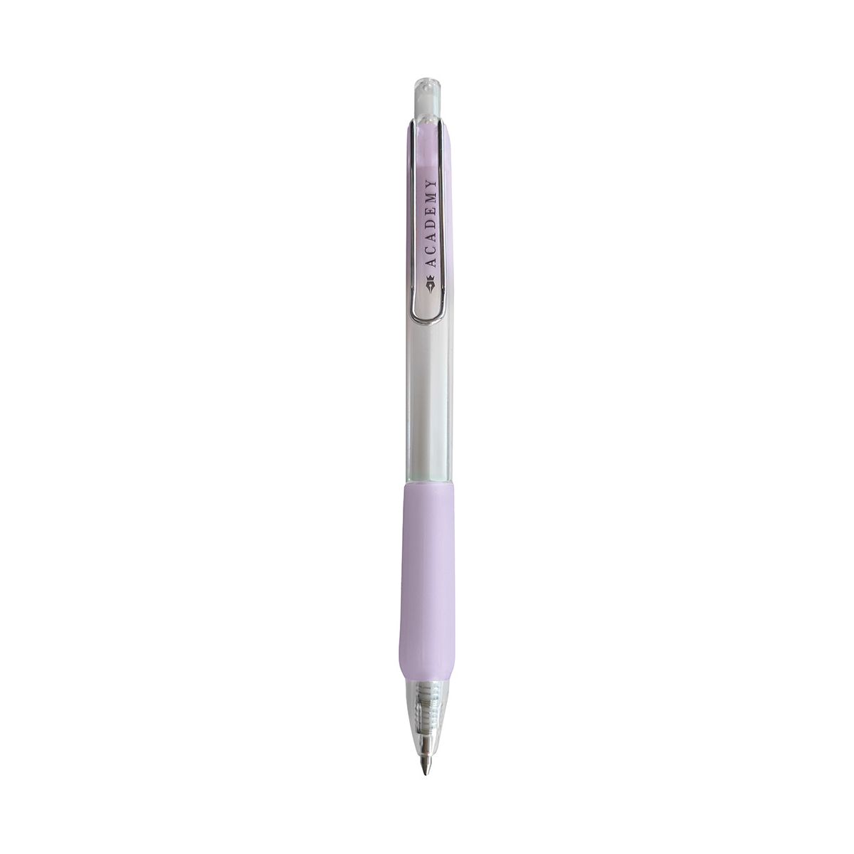 Długopis żelowy Interdruk PASTEL ACADEMY automatyczny SILKY z gripem niebieski 0,7mm (żelowy)