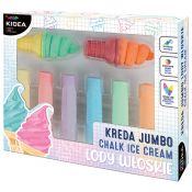 Kreda Derform Kidea kolor: mix 8 szt (KRJLW8KA)