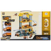 Parking samochodowy Budowa z akcesoriami metalowy Mega Creative (571411)