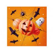 Serwetki FUNNY HALLOWEEN mix papier [mm:] 330x330 Godan (SDL237500)
