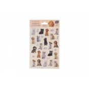 Naklejka (nalepka) Interdruk PUPPY SIGN (30szt)