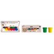 Farby plakatowe Interdruk BEBE FRIENDS kolor: mix 20ml 12 kolor.