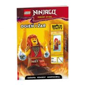 Książka dla dzieci LEGO® NINJAGO®. Ogień i Żar Ameet (LNC 6749)