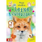 Książeczka edukacyjna Zielona Sowa Moje słodkie zwierzaki. Leśne zwierzaki
