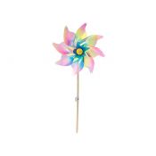 Wiatrak Adar śred.24cm, z drewnanym trzonkiem 40cm (617087)