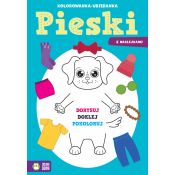 Książeczka edukacyjna Zielona Sowa Pieski