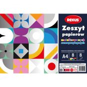 Zeszyt papierów kolorowych Beniamin metalizowanych (2129)