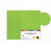 Filc Interdruk kolor: zielony jasny 8 ark. [mm:] 200x297 (IFILCJZIE)
