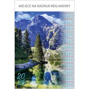 Kalendarz ścienny Telegraph KLIF plakatowy 670mm x 988mm (03)