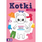 Książeczka edukacyjna Zielona Sowa Kotki