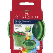 Pojemnik na wodę Faber Castell clic&go marble zielono żółty (181528 FC)