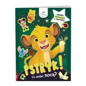 Książka dla dzieci Disney Maluch. Pstryk! Co widać nocą? Ameet (GLO - 9201)