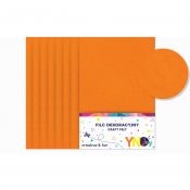 Filc Interdruk filc kolor: pomarańczowy 8 ark. [mm:] 200x297 (IFILCPOM)