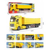 Ciężarówka Lean transportowa żółta (23113)