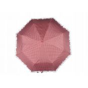 Parasol automatyczna falbanka w groszki, mix kolorów (SW5280)