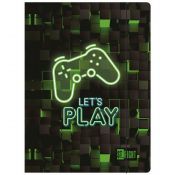 Teczka kartonowa na gumkę ST.RIGHT DARK GANE A4 mix Unipap