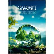 Kalendarz nauczyciela książkowy (terminarz) Wydawnictwo Wokół Nas PCV EKO bezbarwny B6 (A5TN089B)