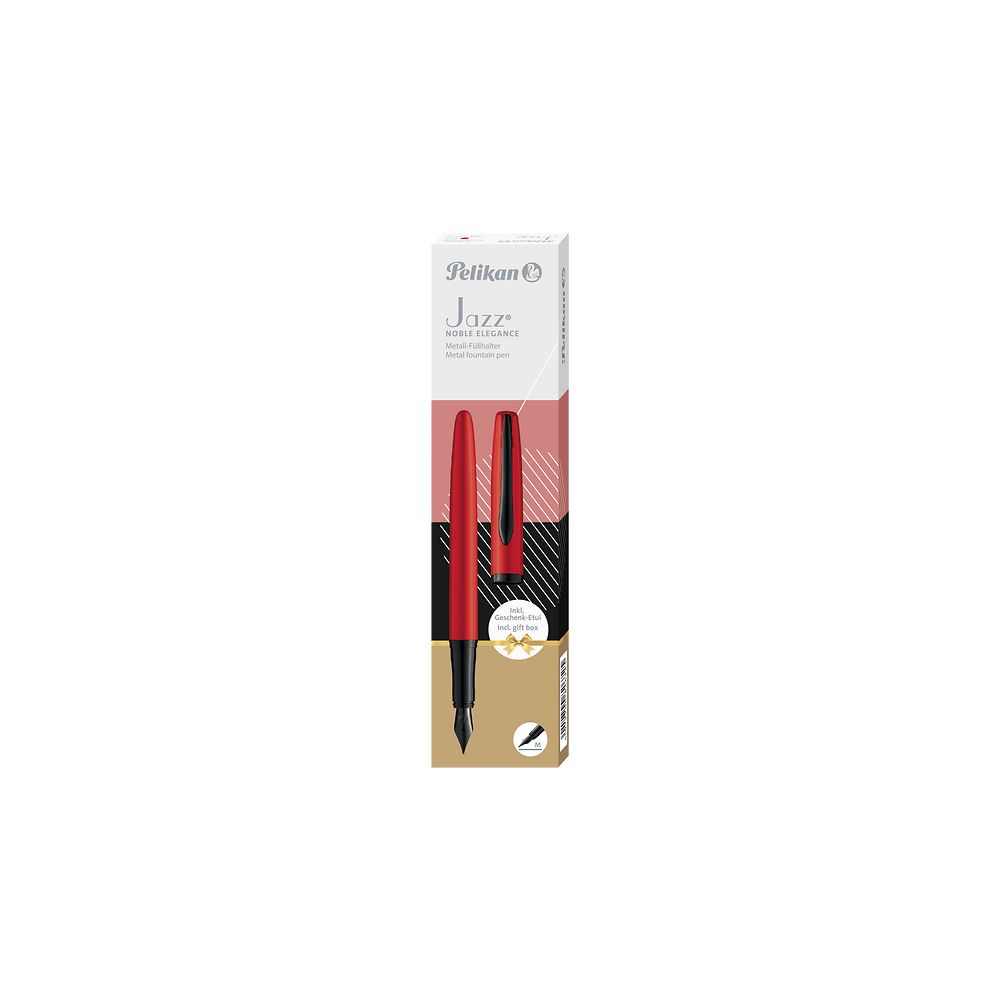 Pióro wieczne Pelikan Jazz Noble Elegance Red (400198405)