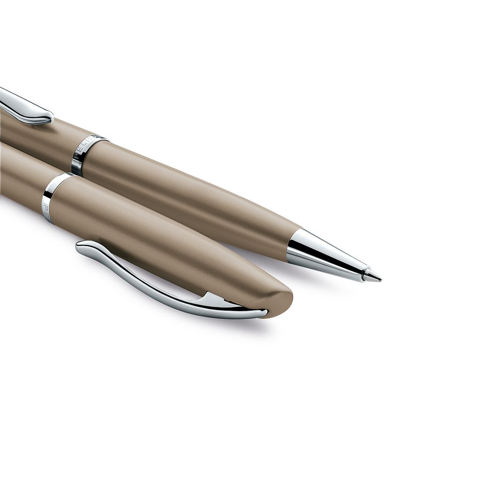 Długopis Pelikan Jazz Noble Elegance Taupe niebieski/czarny Mmm (400198311)