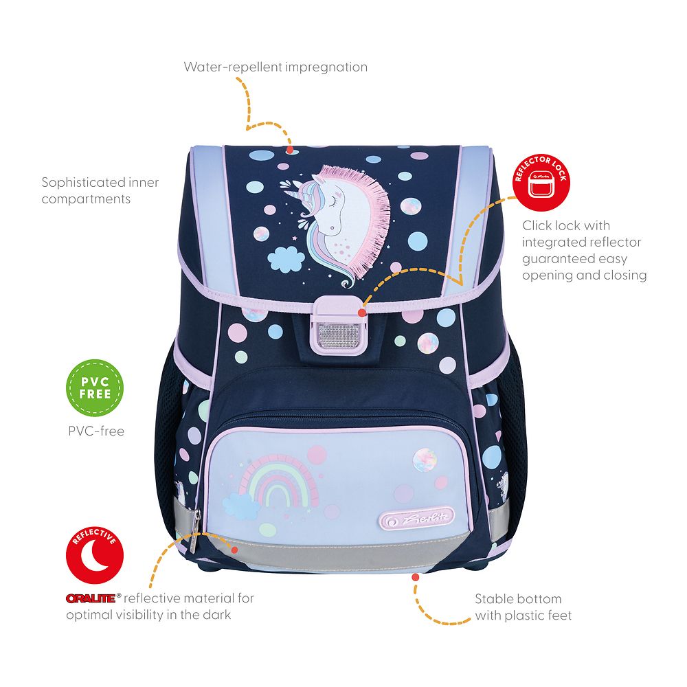 Plecak Herlitz Loop+ Unicorn Dreams (400196500)