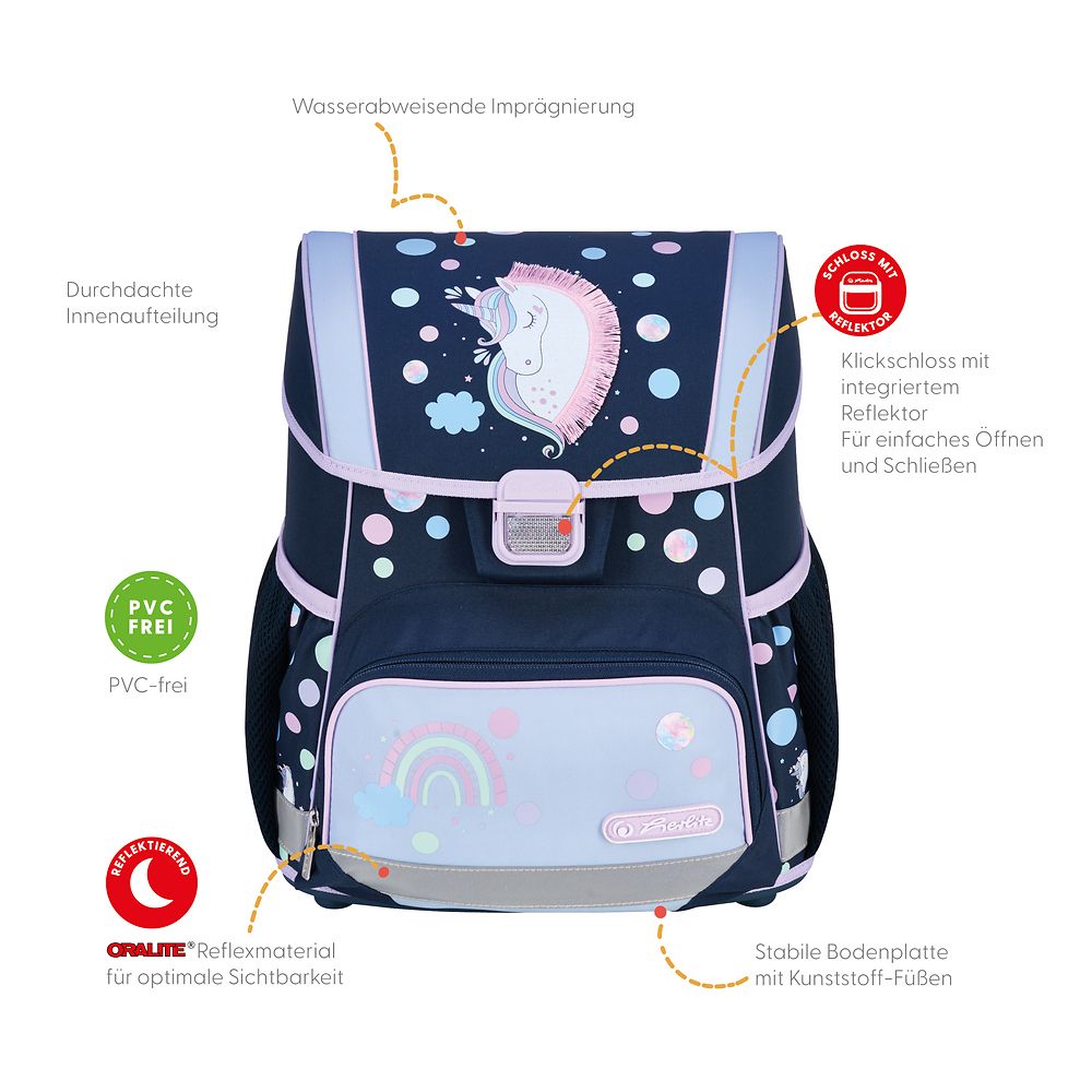 Plecak Herlitz Loop+ Unicorn Dreams (400196500)